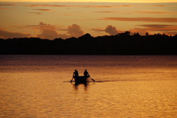 Ozeanien, Vanuatu: Im Feuerreich der Sdsee - Sonnenuntergang am See